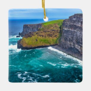 Cliffs of Moher Ceramic Ornament