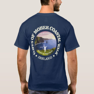 Cliffs of Moher Coastal Walk (rd) T-Shirt