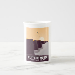 Cliffs of Moher County Clare, Ireland. Bone China Mug