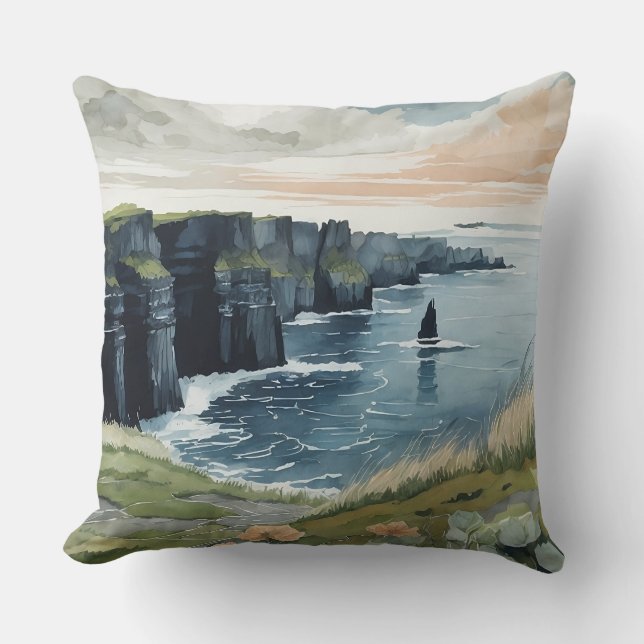 Cliffs of Moher  Cushion (Front)