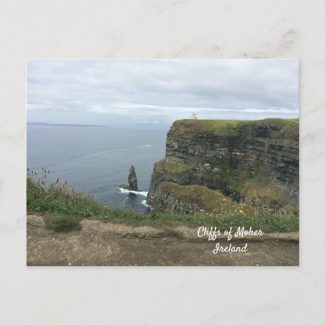 Cliffs of Moher in Ireland Postcard (Front)