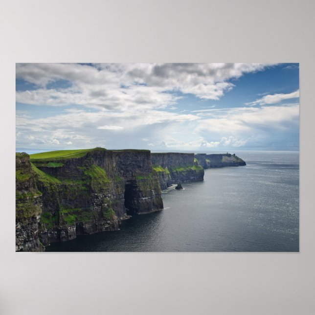 Cliffs of Moher in Ireland poster print (Front)