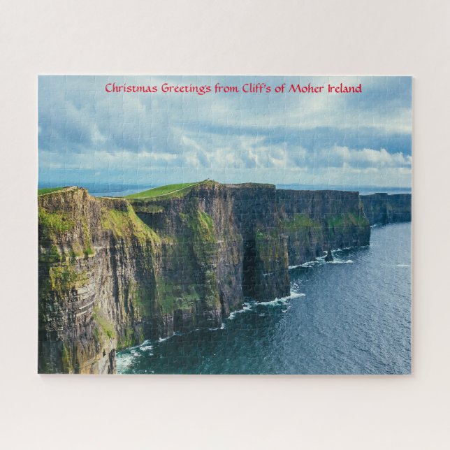 Cliff's of Moher Ireland. Jigsaw Puzzle (Horizontal)