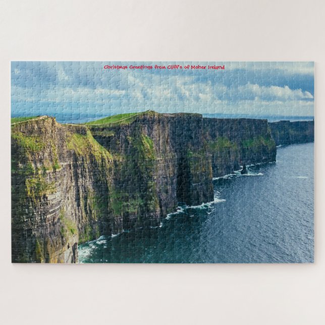 Cliff's of Moher Ireland. Jigsaw Puzzle (Horizontal)