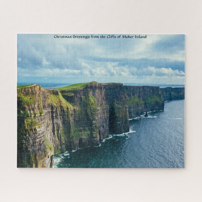 Cliff's of Moher Ireland. Jigsaw Puzzle (Horizontal)