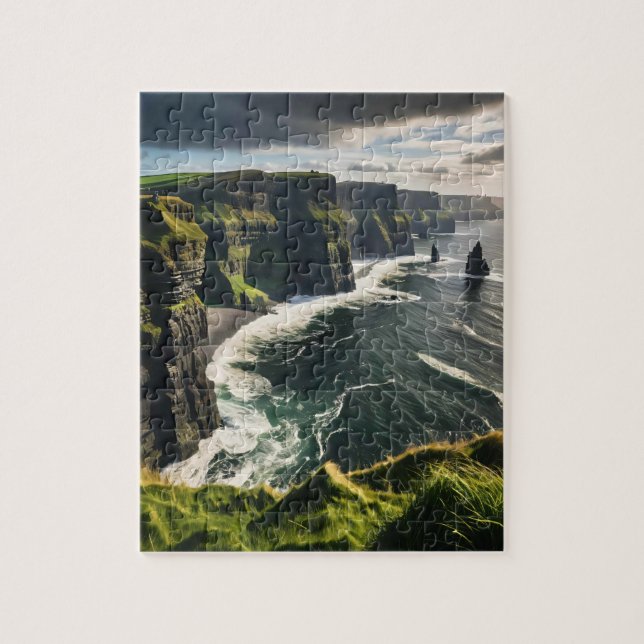 Cliffs of Moher, Ireland Jigsaw Puzzle (Vertical)