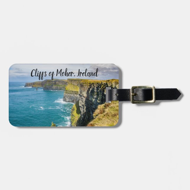 Cliffs of Moher, Ireland Luggage Tag (Front Horizontal)
