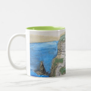 Cliffs of Moher, Ireland Painting Coffee Mug