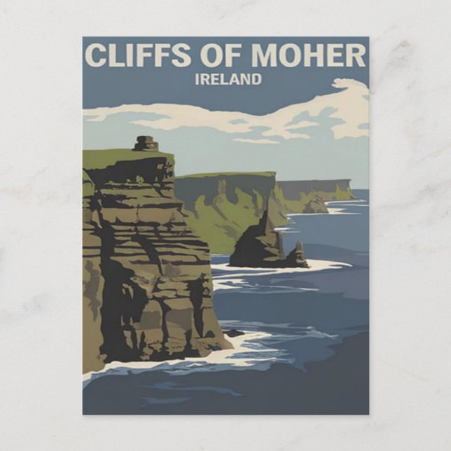 Cliffs of Moher, Ireland Postcard (Front)