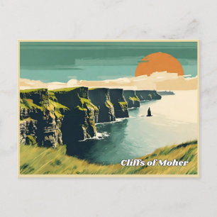 Cliffs of Moher, ireland Postcard