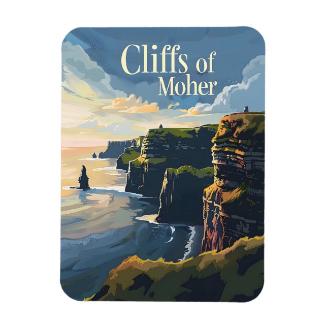 Cliffs of Moher Magnet (Vertical)