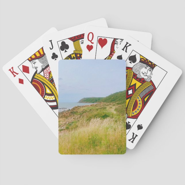 Cliffs of Skåne  - Southern Sweden Playing Cards (Back)