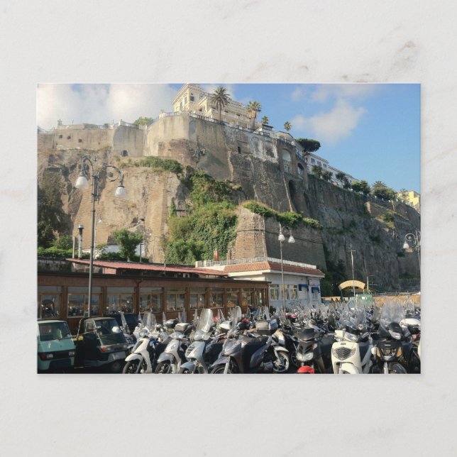 Cliffs of Sorrento Postcard (Front)