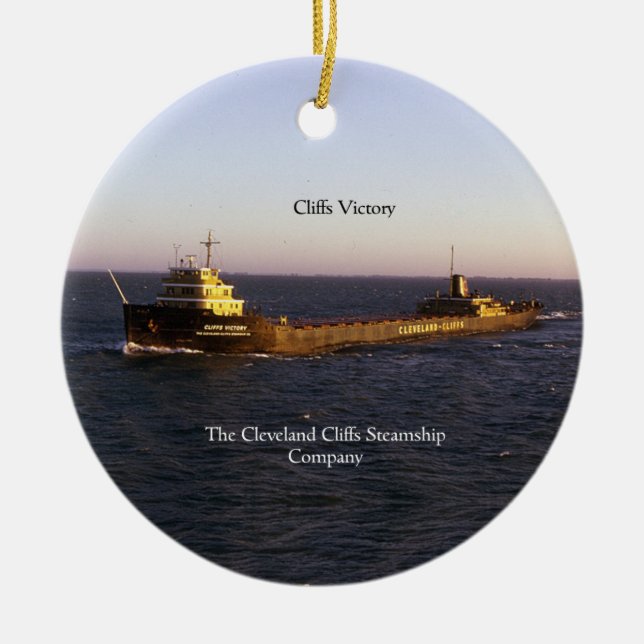 Cliffs Victory ornament (Front)