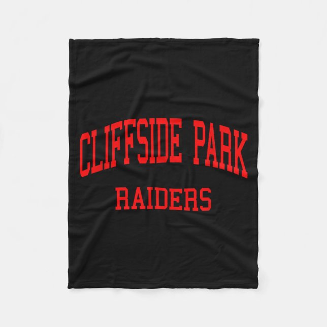 Cliffside Park High School Hs Cliffside Park Nj Re Fleece Blanket (Front)