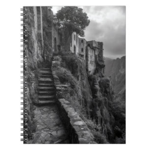 Cliffside Stone Path Notebook