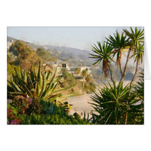 Clifftop View of Laguna Beach, CA 