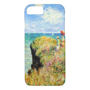Clifftop Walk at Pourville by Claude Monet iPhone 8/7 Case