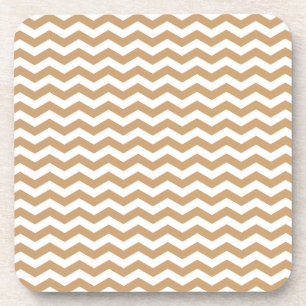 Clifton Beach Sand Wave Chevron Coaster