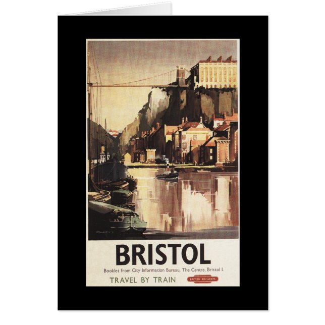 Clifton Suspension Bridge and Boats (Front)