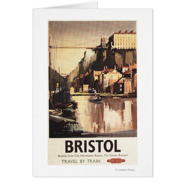 Clifton Suspension Bridge and Boats (Front)