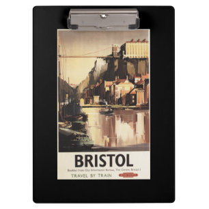 Clifton Suspension Bridge and Boats Clipboard