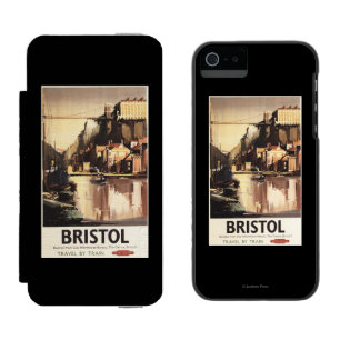 Clifton Suspension Bridge and Boats Incipio Watson™ iPhone 5 Wallet Case