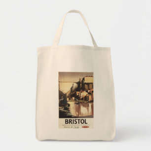 Clifton Suspension Bridge and Boats Tote Bag