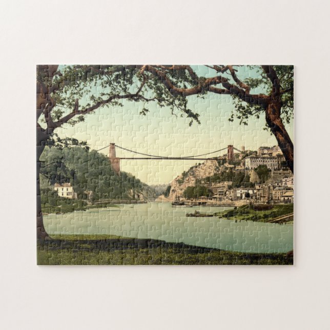 Clifton Suspension Bridge I, Bristol, England Jigsaw Puzzle (Horizontal)