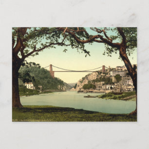 Clifton Suspension Bridge I, Bristol, England Postcard