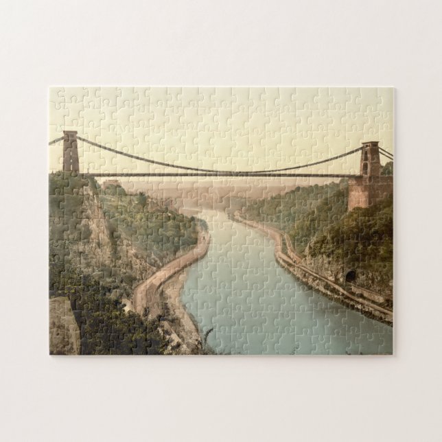 Clifton Suspension Bridge II, Bristol, England Jigsaw Puzzle (Horizontal)