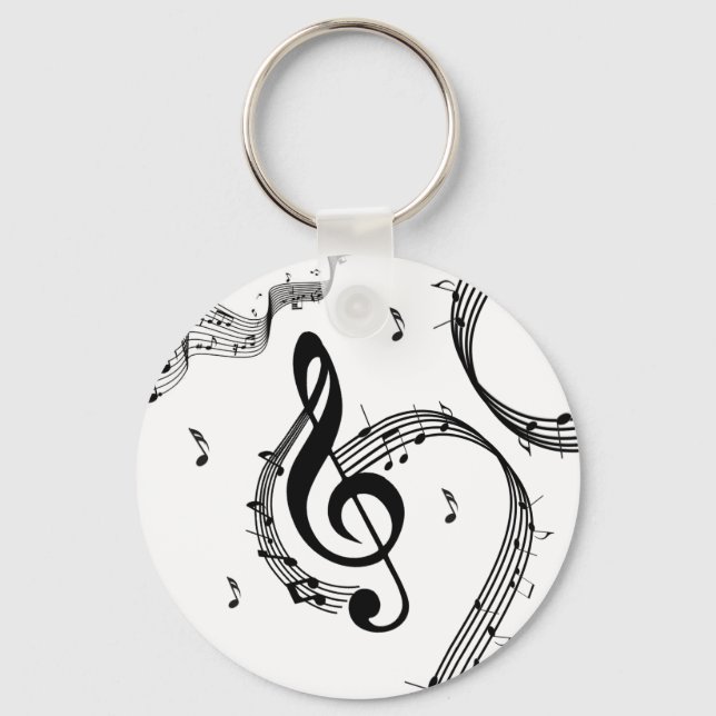 Climactic G Clef Key Ring (Front)