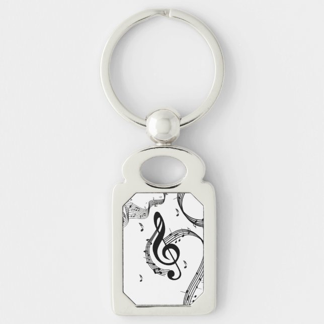 Climactic G Clef Key Ring (Front)