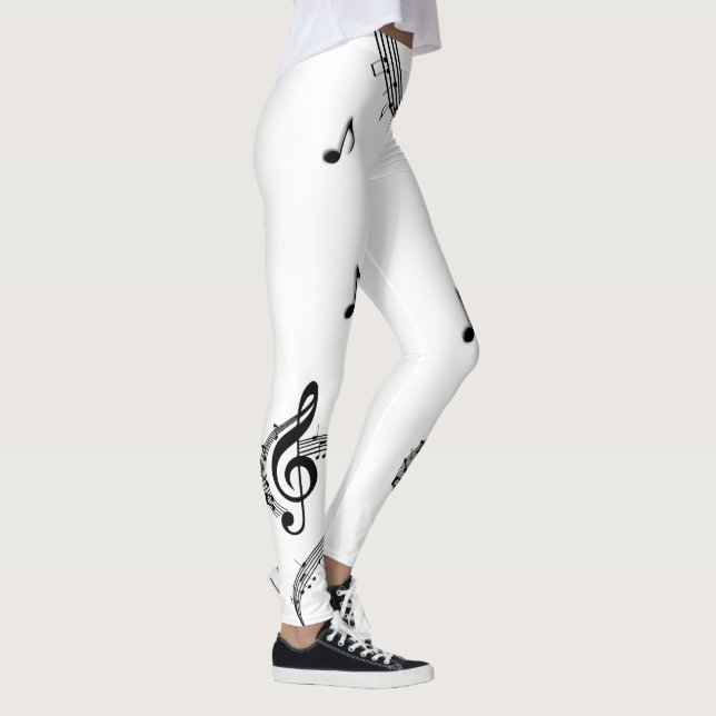 Climactic G Clef Leggings (Right)