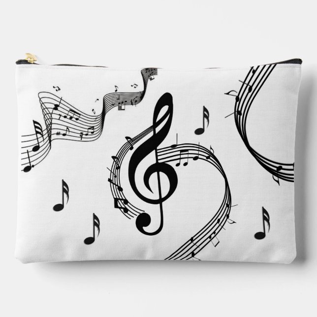 Climactic G Clef Music Accessory Pouch (Front)