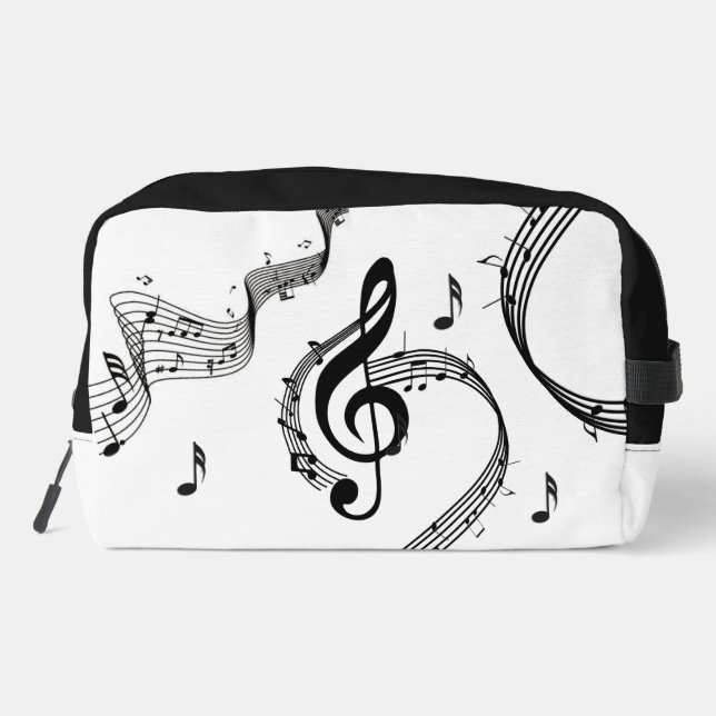 Climactic G Clef Music Dopp Kit (Back)