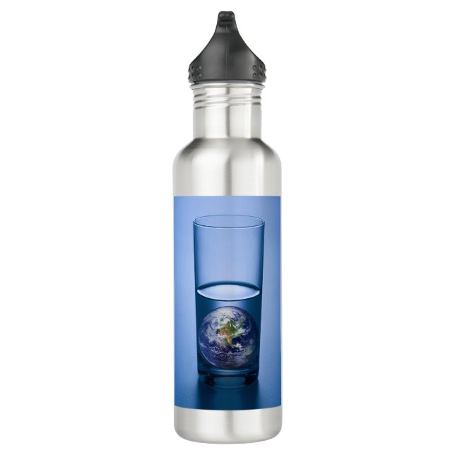 Climate Change 710 Ml Water Bottle (Right)