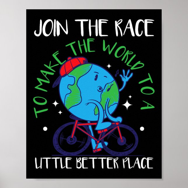 Climate Change Activism Earth Day  Poster (Front)