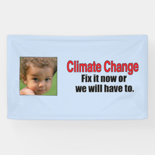 Climate Change Banner