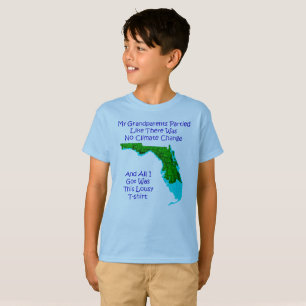 Climate Change - Blue Kids 3 T-Shirt