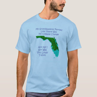 Climate Change - Blue T-Shirt