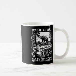 Climate Change Brown Bear Environmental Protection Coffee Mug