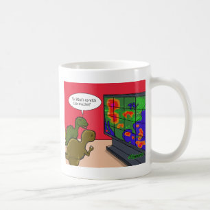 Climate Change Dinosaurs Coffee Mug