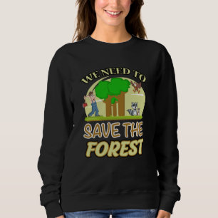 Climate Change Earth CO2 Future Planet Gift Idea Sweatshirt