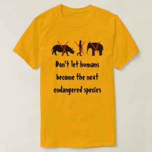 Climate change Endangered Species T-Shirt