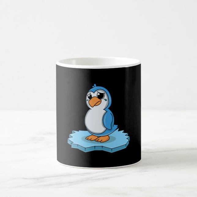 Climate Change Future Planet Earth CO2 Gift Idea Coffee Mug (Center)