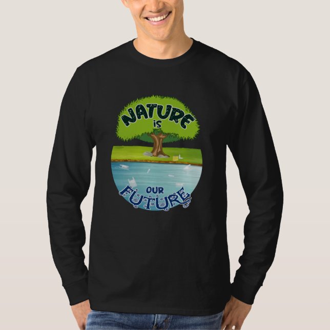 Climate Change Future Planet Earth CO2 Gift Idea T-Shirt (Front)