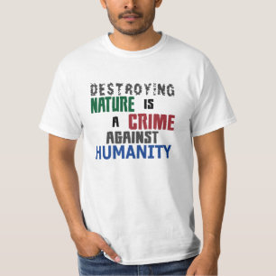 Climate Change Future Planet Earth CO2 Global Gift T-Shirt