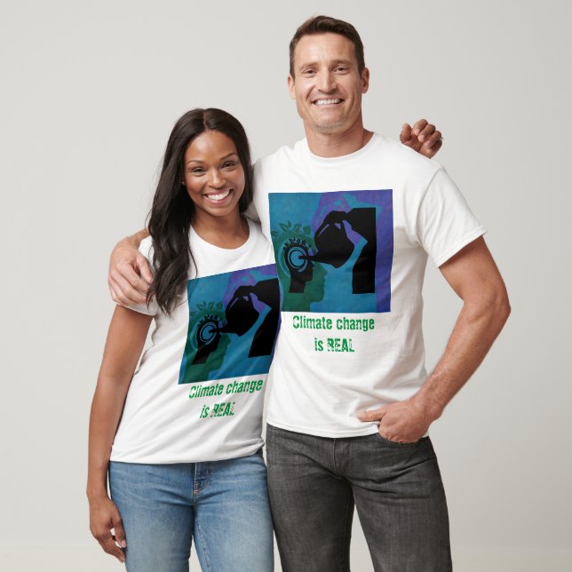 Climate Change is REAL - Awareness T-Shirt (Unisex)