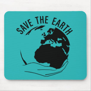 climate change is real mouse pad